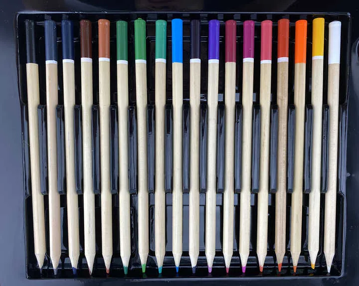 الفن توريد 88 قطعة ديلوكس الفنان ستوديو خشب مبتكر مجموعة صناديق اللوحة و مجموعة رسم Art Supply 88 Piece Deluxe Artist Studio Creative Wood Box Set Painting and Sketching Set