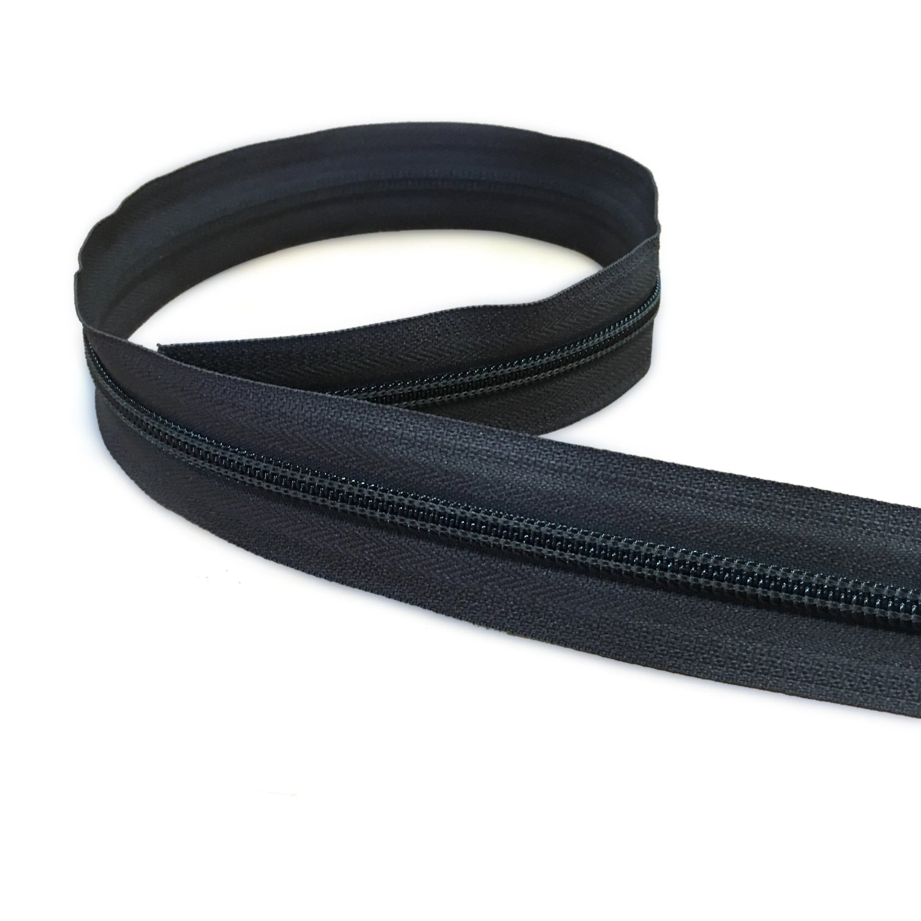 #5C YKK Nylon Zipper Tape By The Yard - 2 Colors