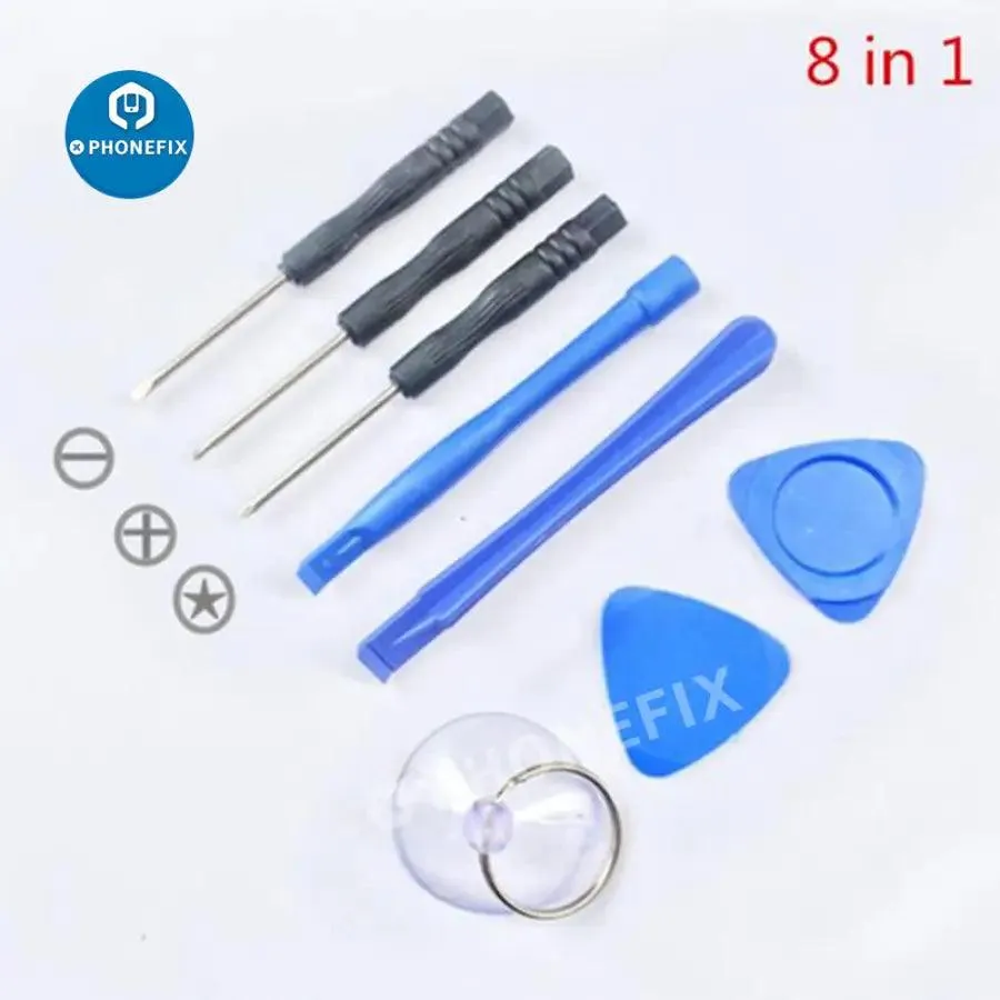 All in 1 Spudger Pry Phone Screen Opening Repair Toolkits Screwdriver Set
