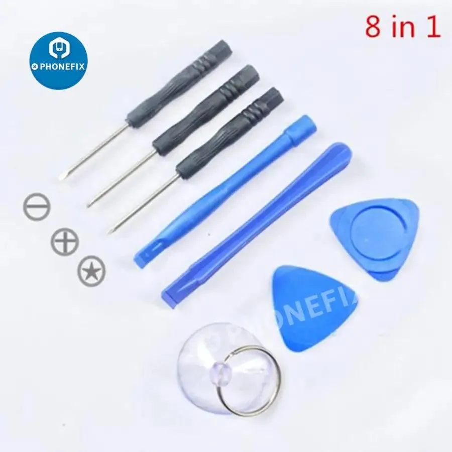 All in 1 Spudger Pry Phone Screen Opening Repair Toolkits Screwdriver Set