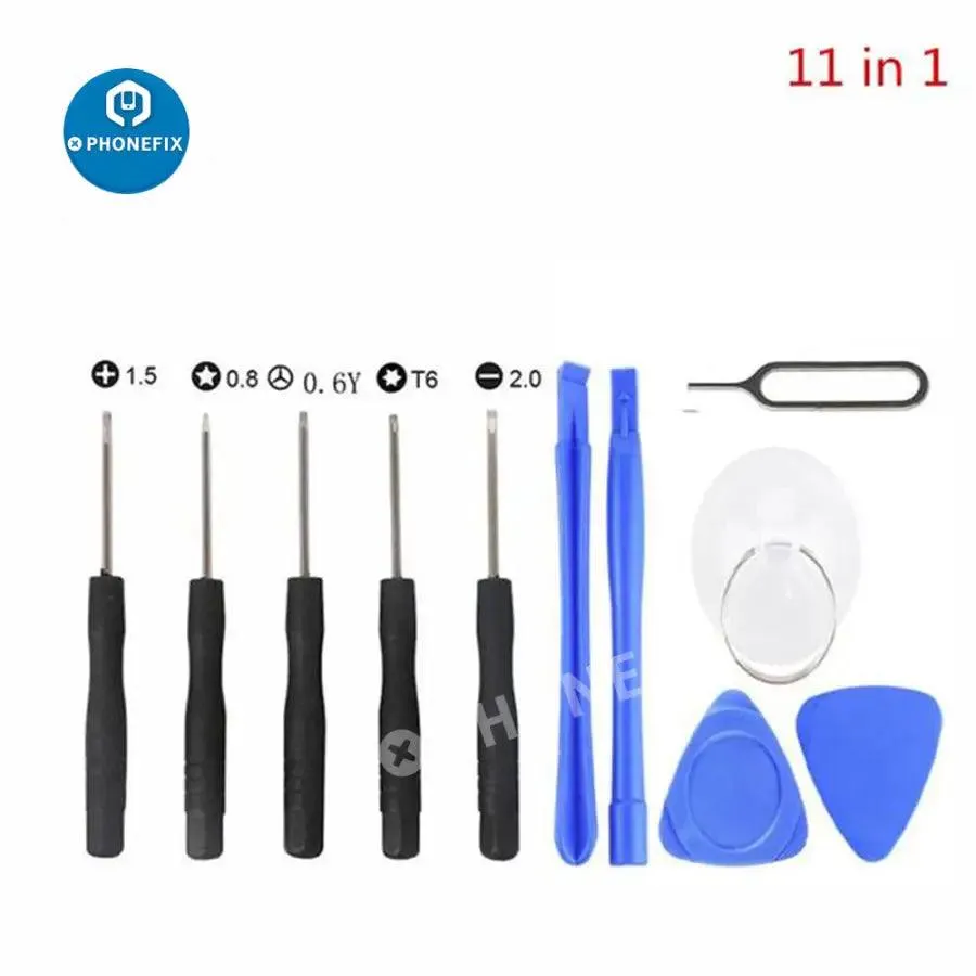 All in 1 Spudger Pry Phone Screen Opening Repair Toolkits Screwdriver Set