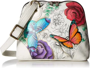 Anna by Anuschka Leather Small Multi Compartment Zip-Around Organizer