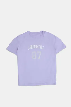 Aéropostale 87 Graphic Boxy Tee