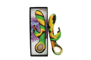 Colourful Camo Dini Vibrator Green (Heating)