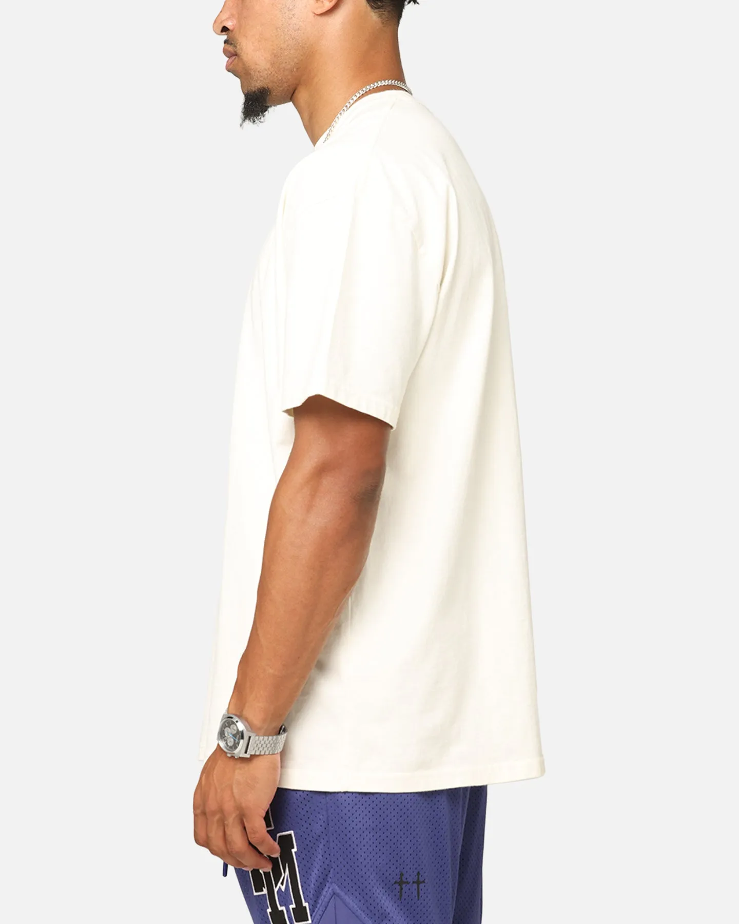 Culture Kings Boxy T-Shirt Off White