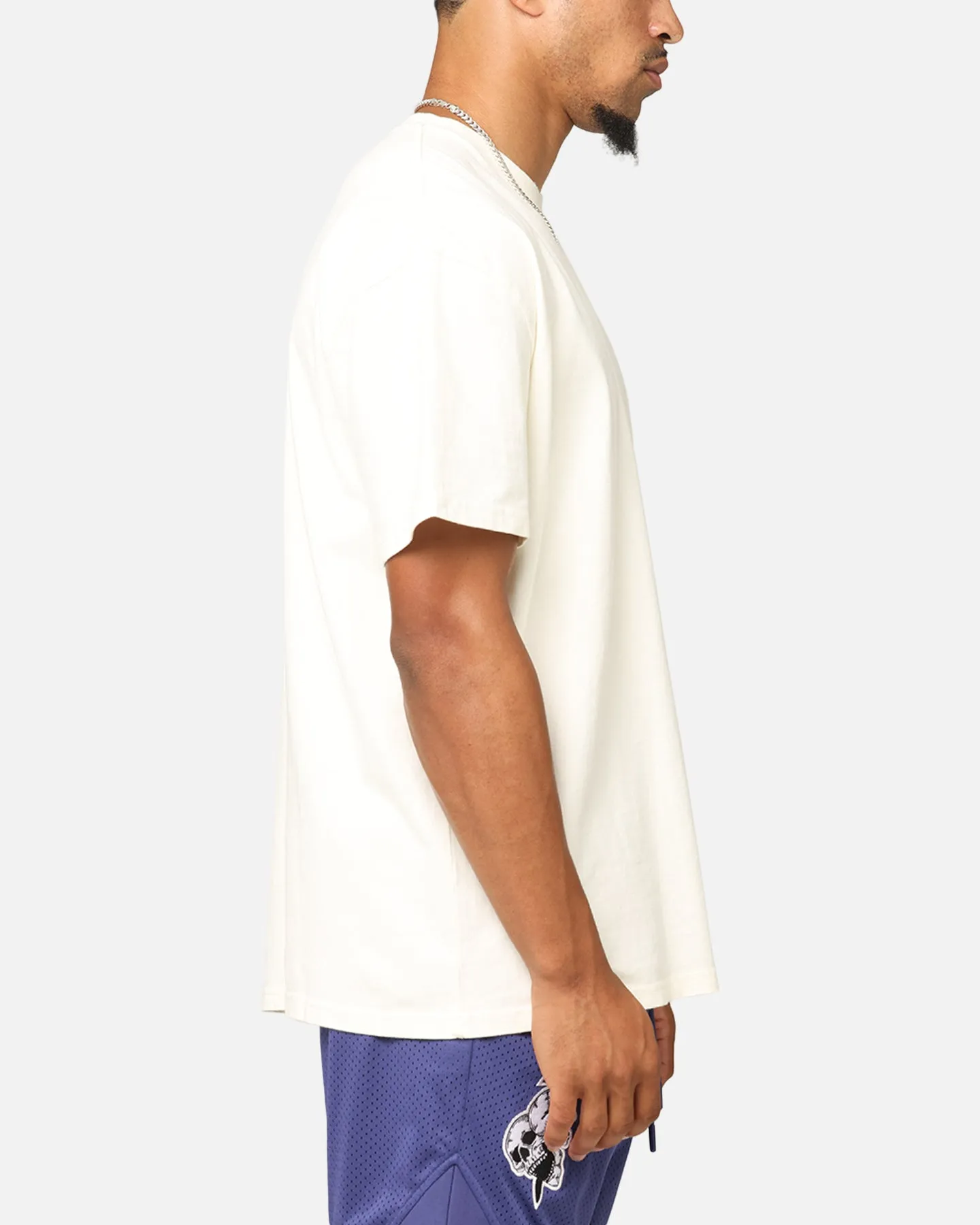 Culture Kings Boxy T-Shirt Off White