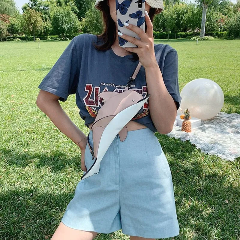 Cute Dolphin Design Women Shoulder Bag Purses And Handbags Cartoon Crossbody Messenger Bag Girls 2020 BolsaLovely  Coin Purse