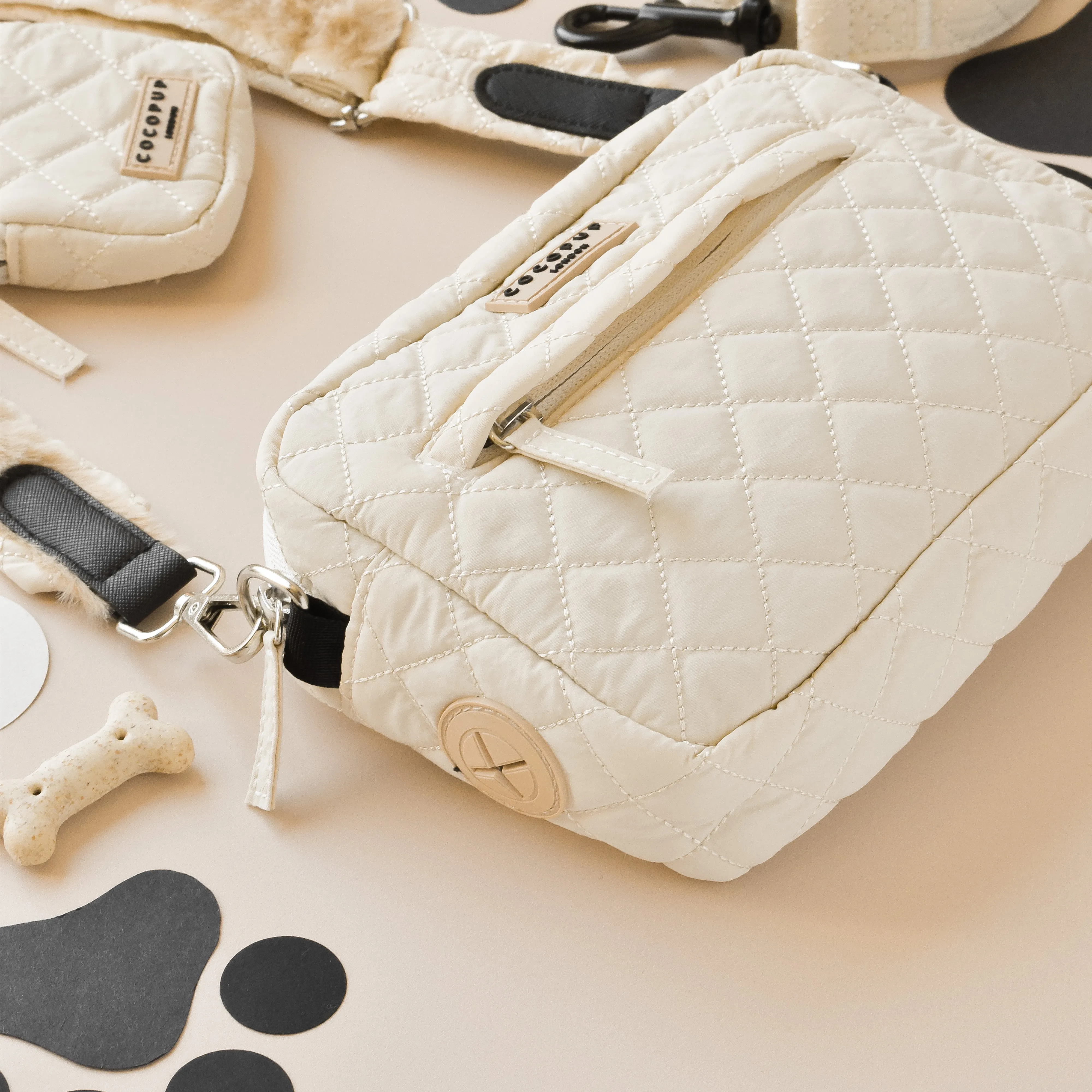 Dog Walking Bag Bundle - Quilted