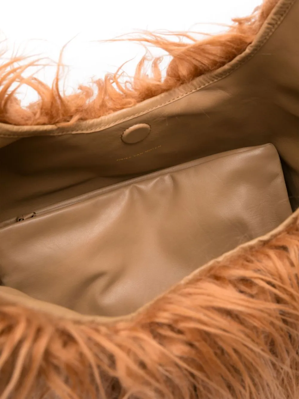 Dries Van Noten Women Faux Fur Handbag