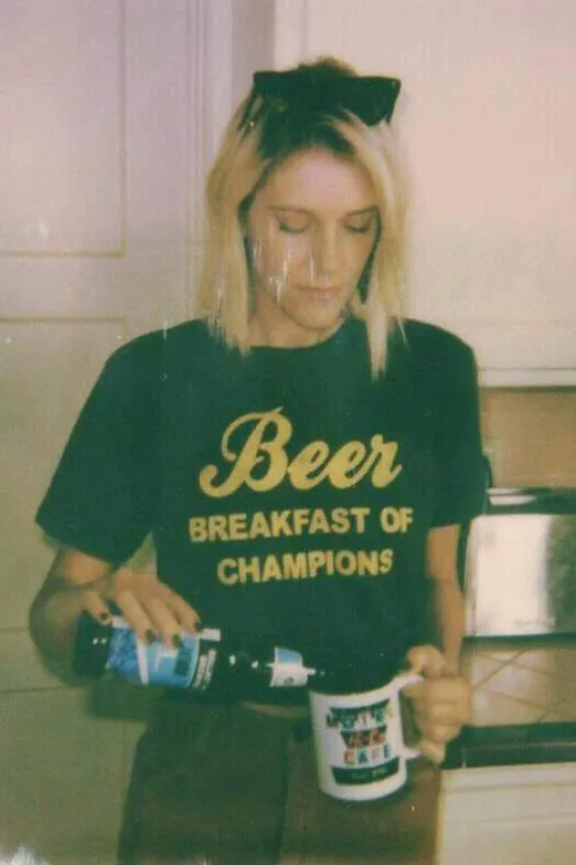 Electric West Beer Breakfast of Champions Tee Shirt