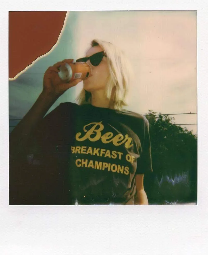 Electric West Beer Breakfast of Champions Tee Shirt
