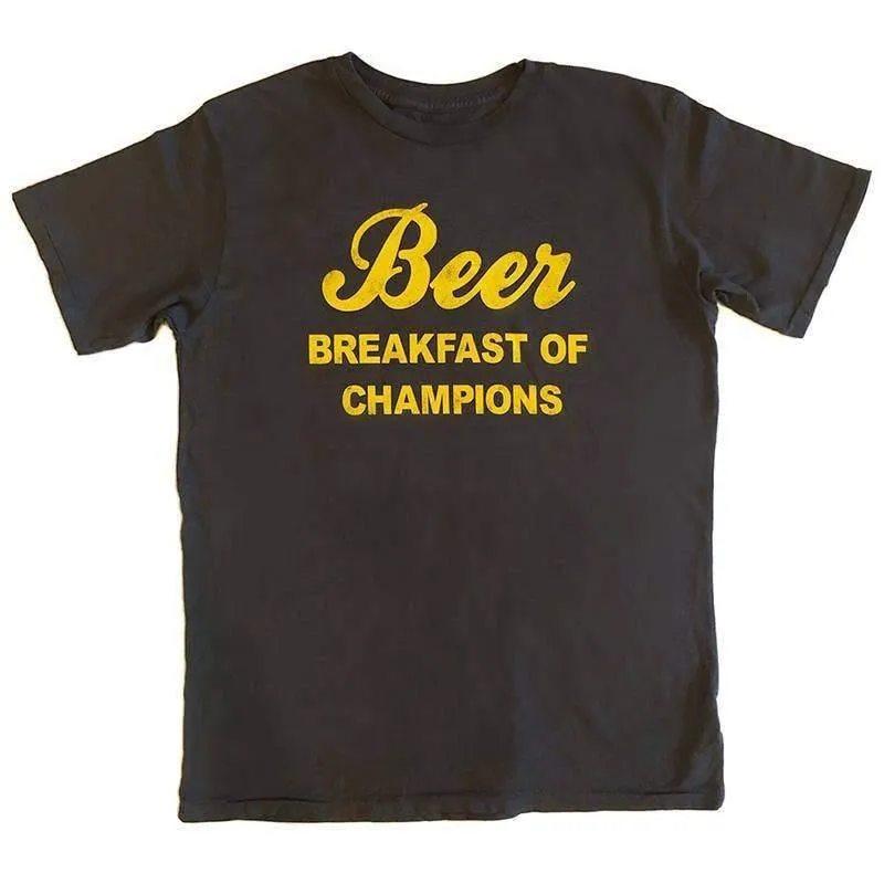 Electric West Beer Breakfast of Champions Tee Shirt