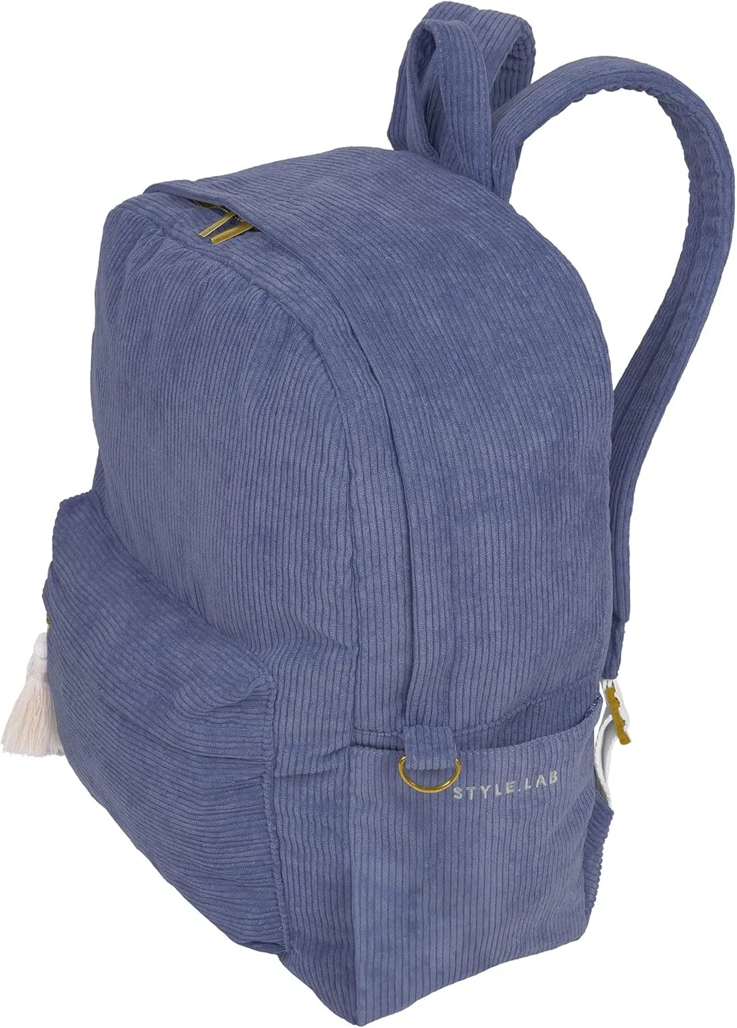 Fashion Angels Style.Lab Backpack for Kids, Corduroy Travel Bookbag with Cute & Stylish Design, Ideal for Girls & Boys in School