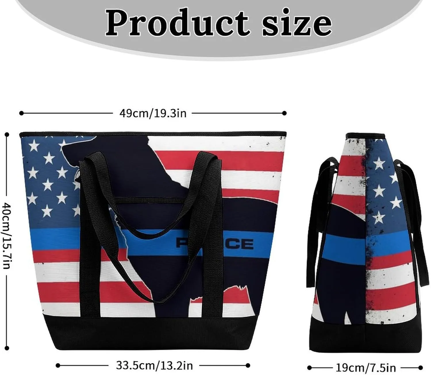 Fashionable Commuter Tote Bag Large Insulated Work Handbag