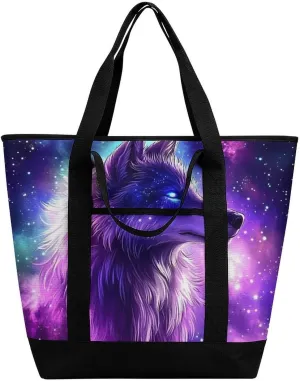 Fashionable Commuter Tote Bag Large Insulated Work Handbag