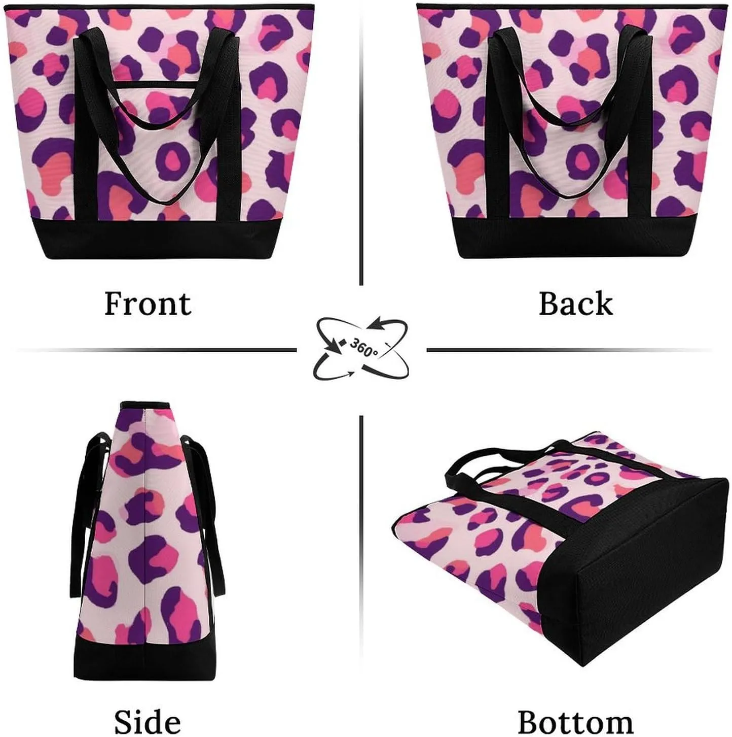 Fashionable Large Thermal Tote Bag Insulated Work/Commute Bag For Women & Men