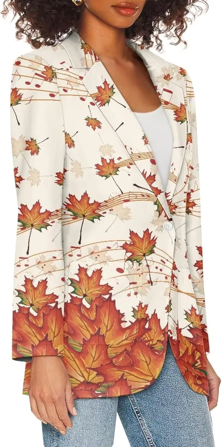 Flashideas Womens Blazer Fall Outfits Women Trendy with Pockets Open Front Long Sleeve