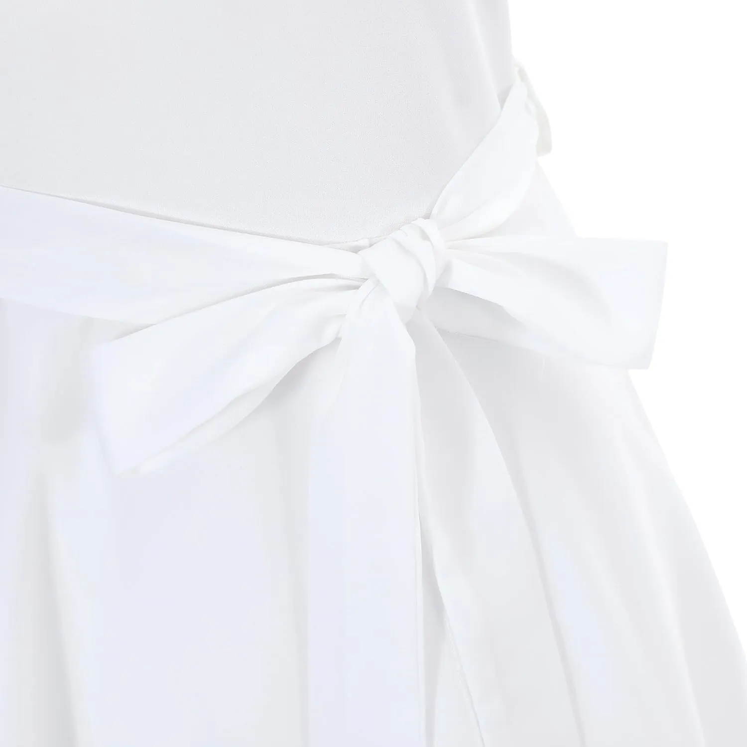Flofallzique Girls Chiffon Dress Summer Party Wear Ruffle V Neck Wedding Graduation Junior Dress for 5-14 Years