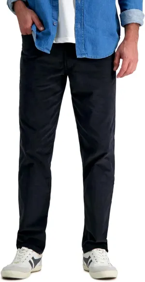 Haggar Mens Straight Fit Stretch Corduroy Pant