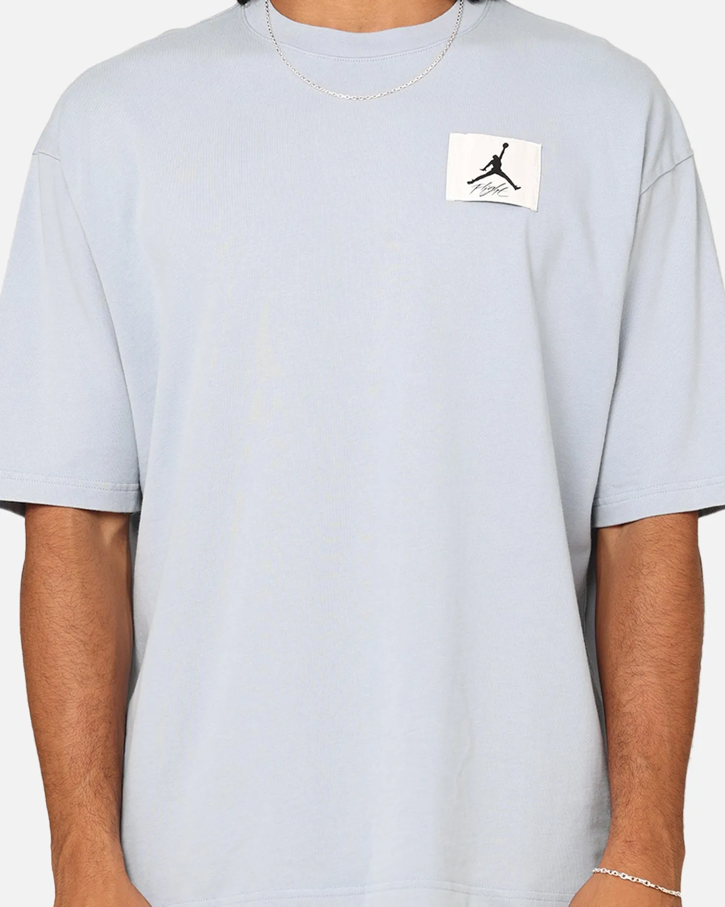 Jordan Flight Essentials Oversized Crewneck T-Shirt Blue Grey