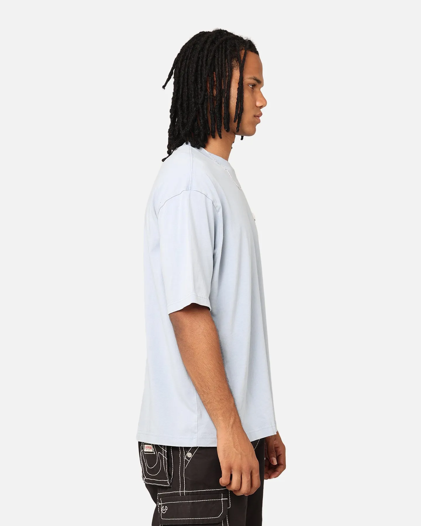 Jordan Flight Essentials Oversized Crewneck T-Shirt Blue Grey
