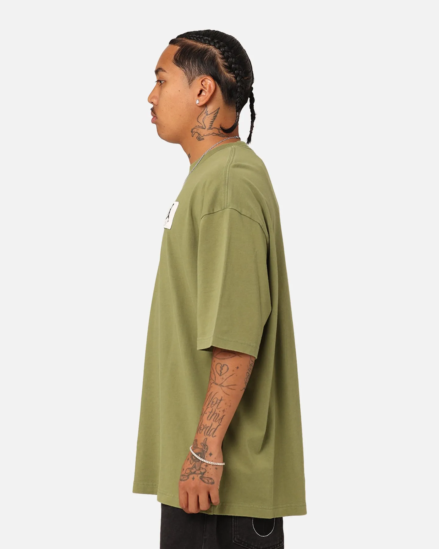 Jordan Flight Essentials Oversized T-Shirt Sky J Light Olive