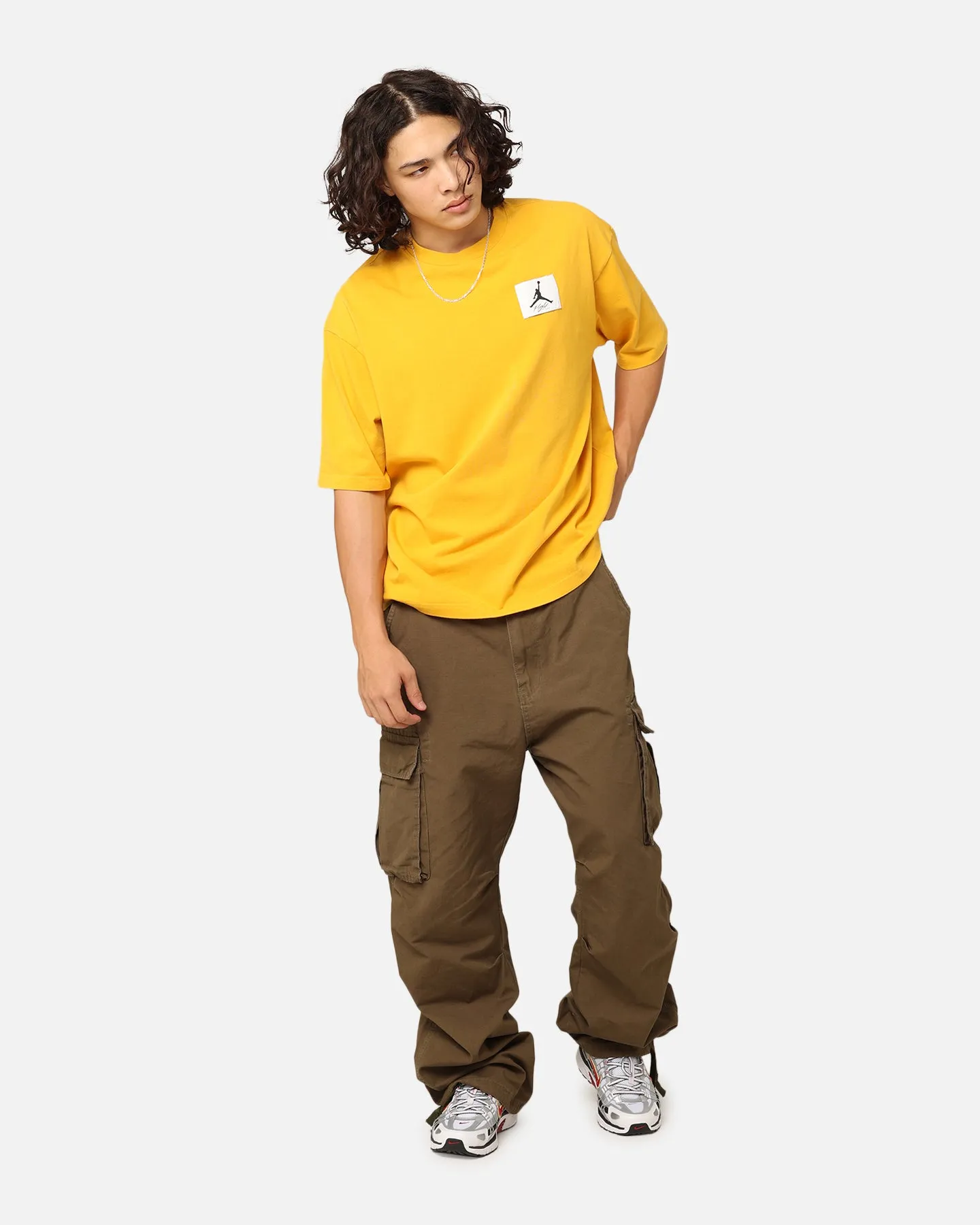 Jordan Flight Essentials Oversized T-Shirt Yellow Ochre