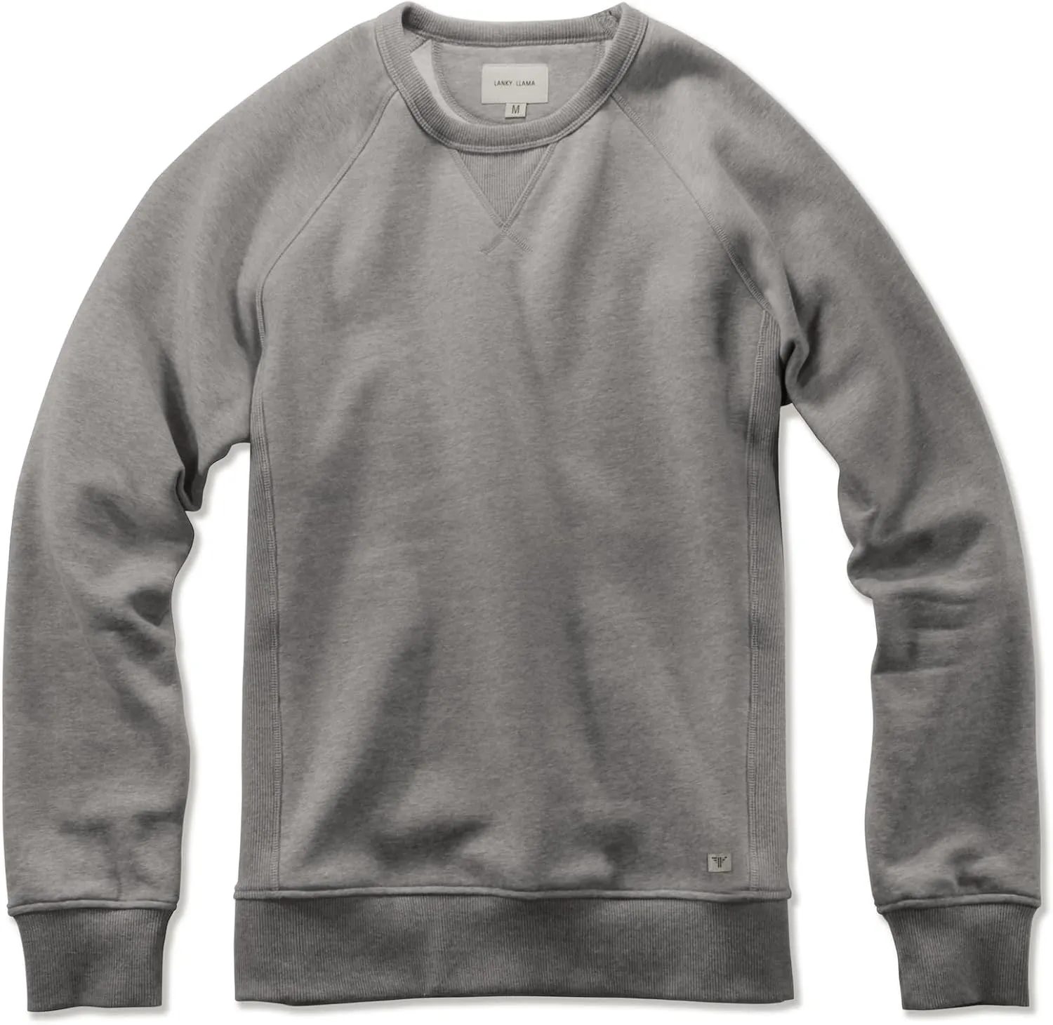 Lanky Llama (NEW) Atlas Crew Neck Sweatshirt | Raglan Sleeve | For Tall Slim Men