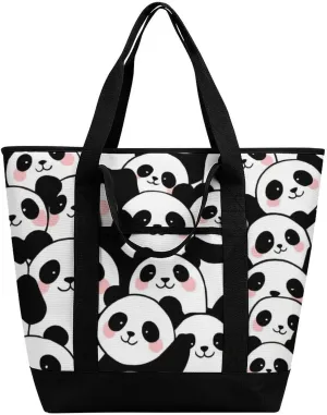 Large Thermal Shopping Tote Bag Travel Friendly Fashion Handbag Commuter Bag