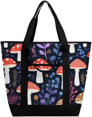 Large Thermal Shopping Tote Bag Travel Friendly Fashion Handbag Commuter Bag