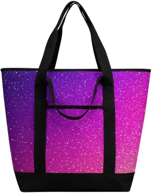 Large Thermal Shopping Tote Bag Travel Friendly Fashion Handbag Commuter Bag