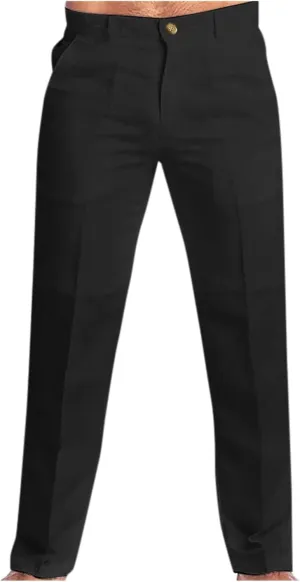 Linen Pants for Men Big and Tall Summer Elastic Waist Drawstring Beach Athletic Pants for Workout, Jogging, Running