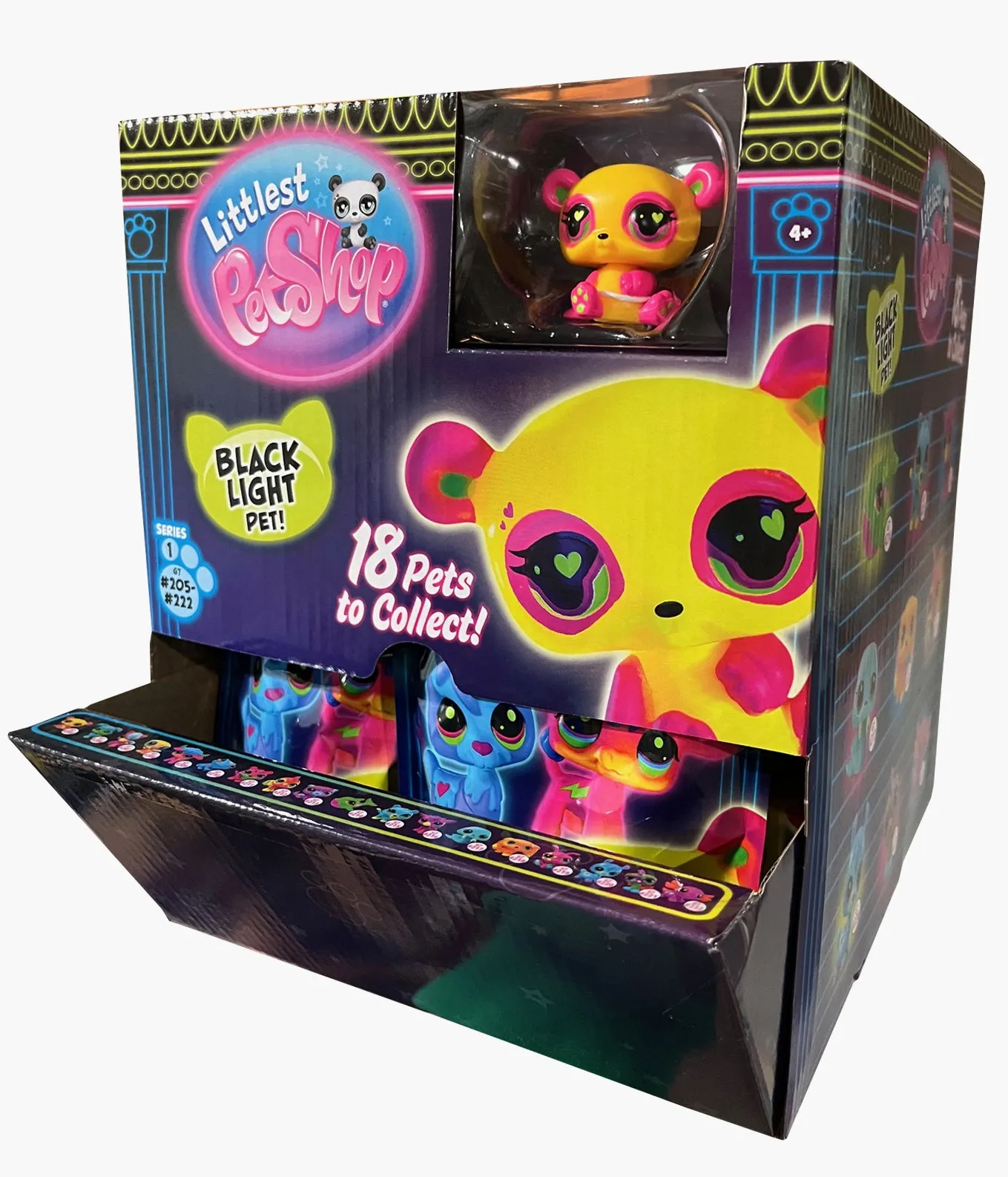 Littlest PetShop Minifigure - Series 1 - Blind Bag (Blacklight)
