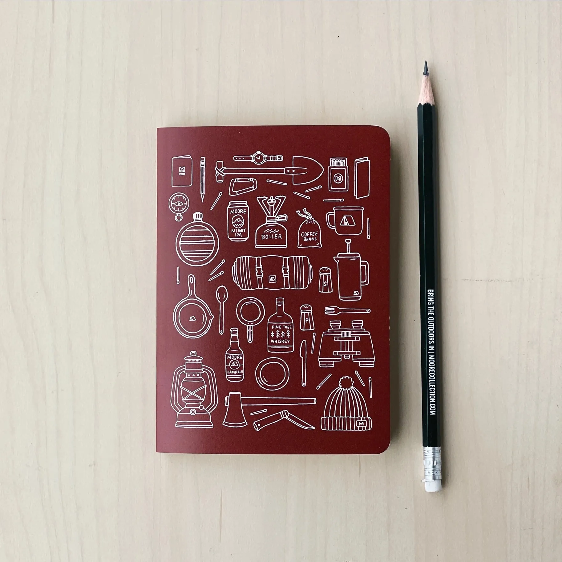 Mini Camp Gear Notebook - Moore Collection