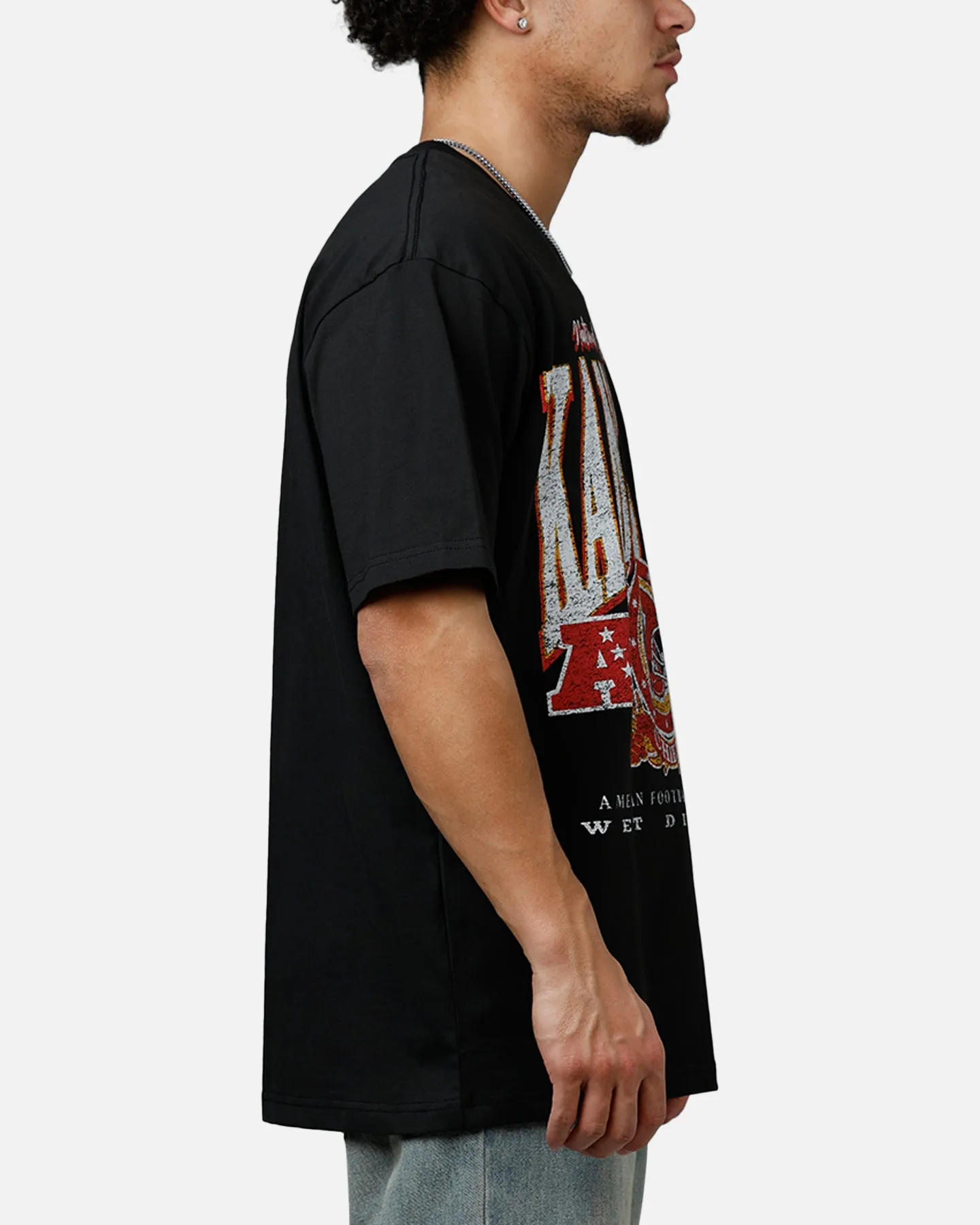 New Era Kansas City Chiefs Essentials Boxy T-Shirt Black