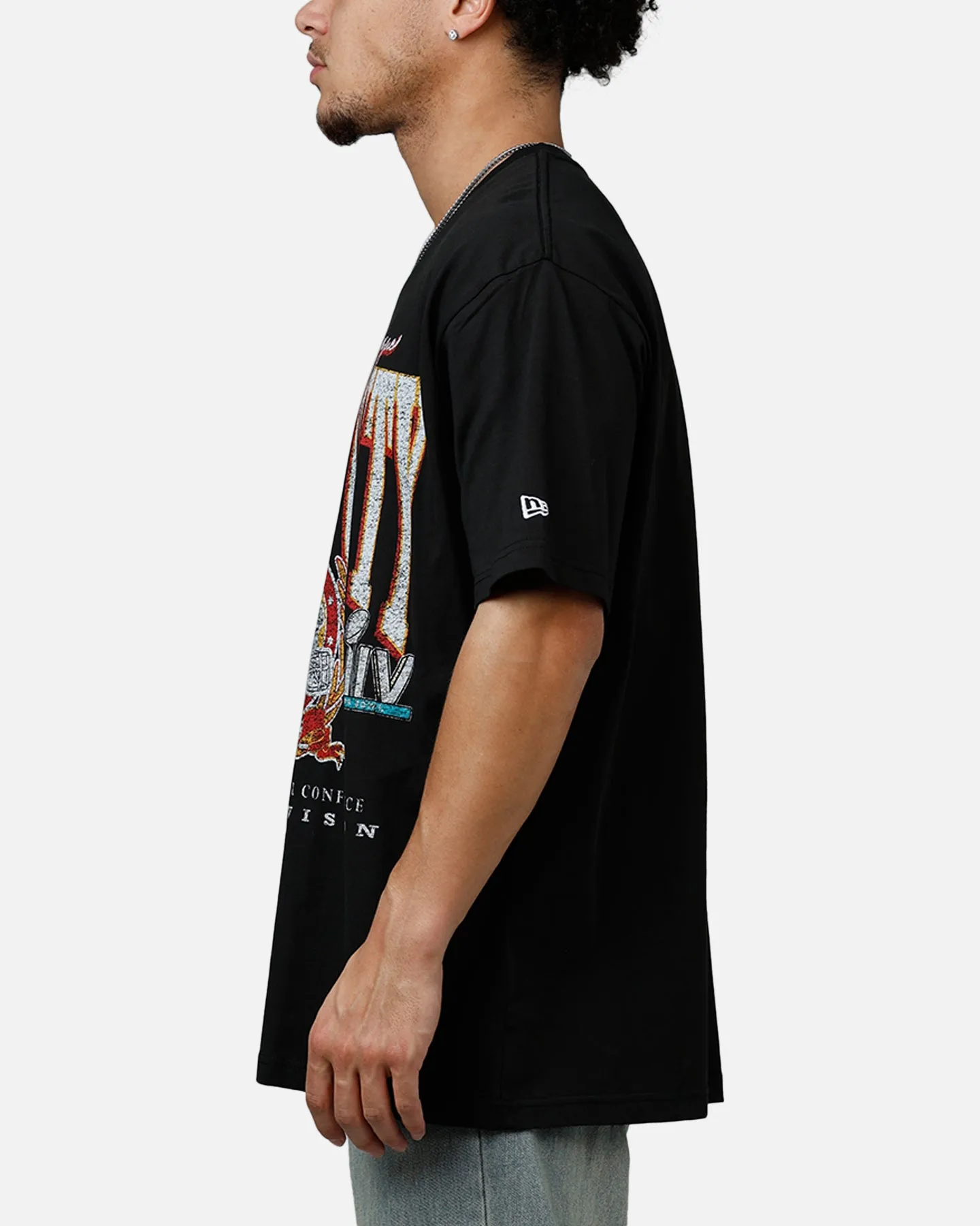 New Era Kansas City Chiefs Essentials Boxy T-Shirt Black