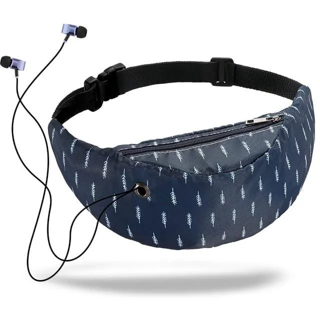 New waterproof women waist bag High Quality girls Travelling Fanny Pack Mobile Phone Waist Pack for women designer Belt bags