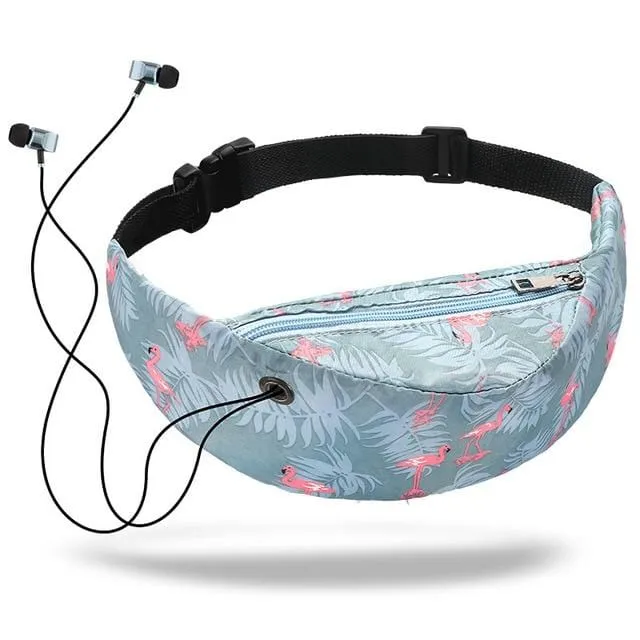 New waterproof women waist bag High Quality girls Travelling Fanny Pack Mobile Phone Waist Pack for women designer Belt bags
