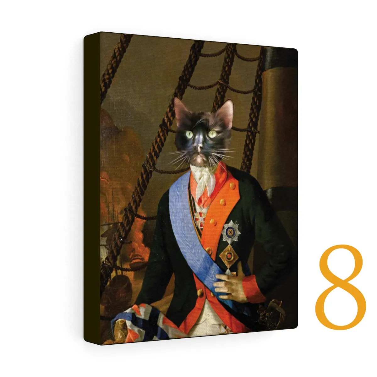 Personalized Painting 8"x 10" Canvas Gallery Wraps