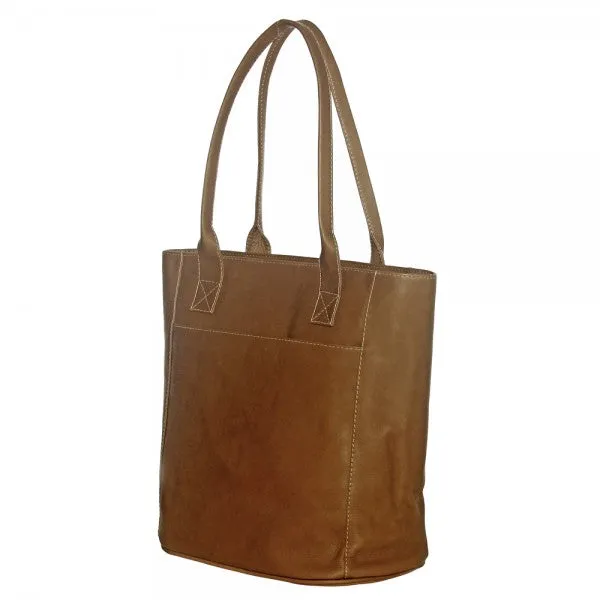 Piel Leather XL Laptop Tote Bag