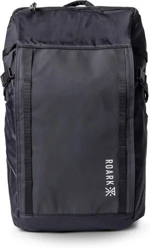 Roark Accomplice Mule 25L Travel Backpack for Men  Water-Resistant Adventure Daypack, Carry-On 14 Laptop Backpack, Modular Attachment-Ready, Hidden AirTag Pocket