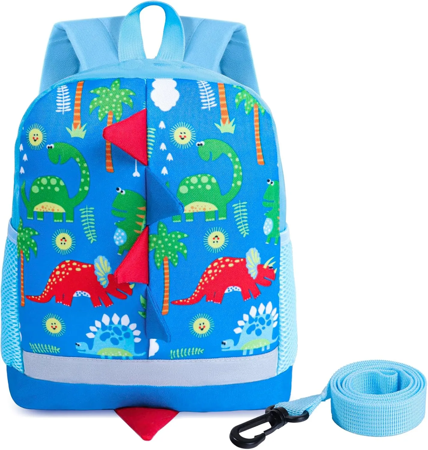 Toddler Backpack Boy with Safety Rope Cute Mini Dinosaur Backpack for Boys Baby Daycare Bag Schoolbag Boys