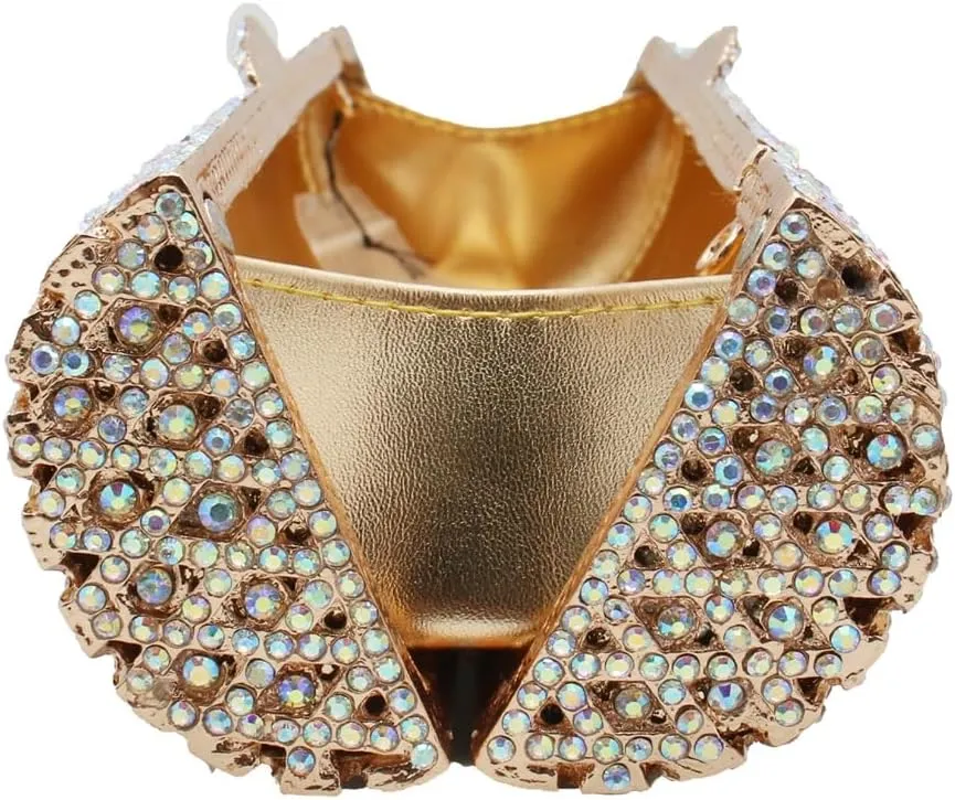 Women Rhinestone Sparkly Crystal Clutch Purse Evening Bag Luxury Glitter Shoulder Purse for Cocktail Club Prom