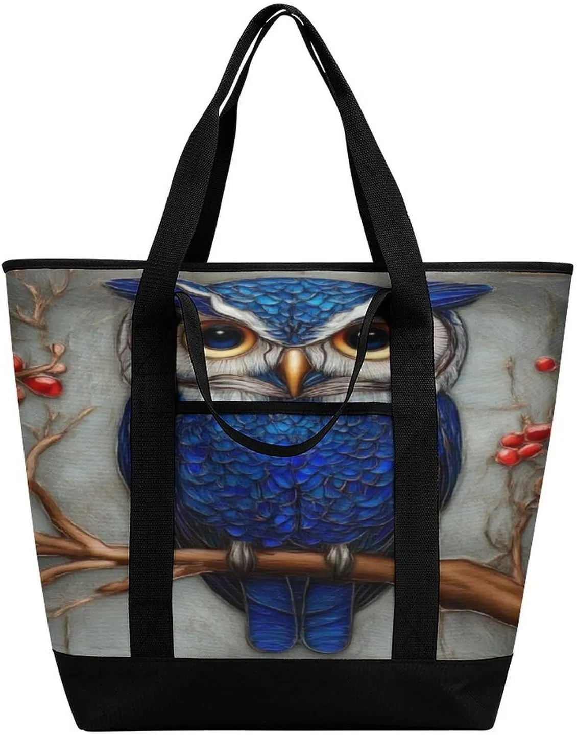 Women's Oversized Thermal Tote Bag Insulated One Shoulder Shopping Carrier